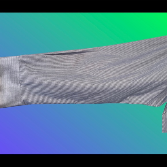 Van Heusen Size 17.5 Dress Shirt - Picture 5 of 6